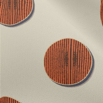 Retro Simple Round Chiffon