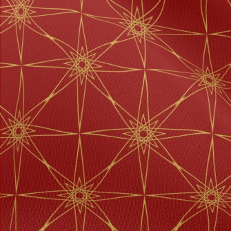 Geometric Line Art Chiffon