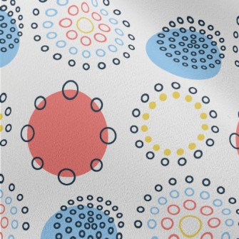 Colorful Dots Chiffon