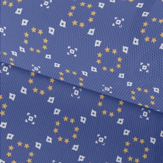 Stars And Geometric Circles Waterproof Oxford