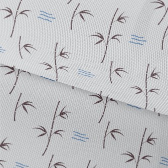 Simple Bamboo And Flowing Wate Waterproof Oxford