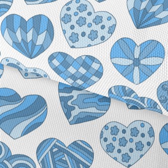 Hand Drawn Pattern Love Waterproof Oxford