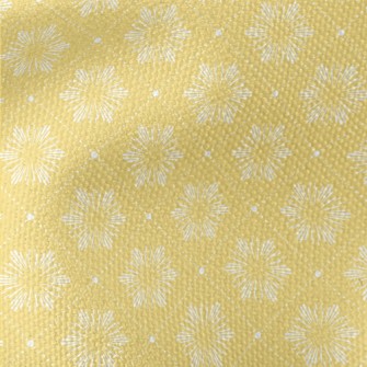 Yellow Summer Rhombus Waterproof Canvas