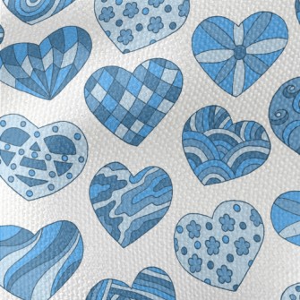 Hand Drawn Pattern Love Waterproof Canvas