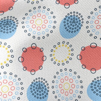 Colorful Dots Waterproof Canvas