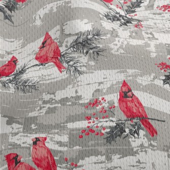 Beautiful Red Parrot Athletic Mesh Flat Back