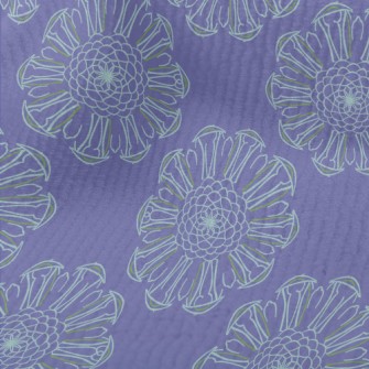 Romantic Purple Kaleidoscope Terry