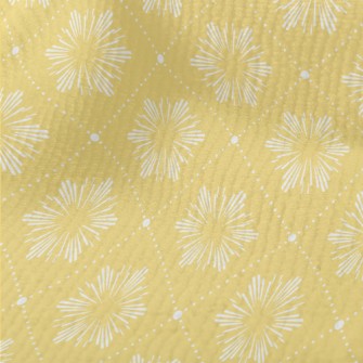 Yellow Summer Rhombus Terry