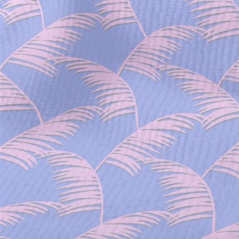 Dreamy Pink Palm Leaves Terry