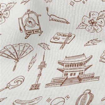 Hand Drawn Korean Elements Terry