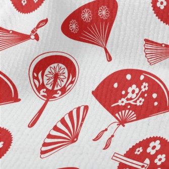 Cute Red Fan Terry