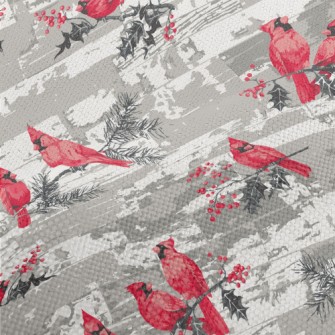 Beautiful Red Parrot Performance Linen