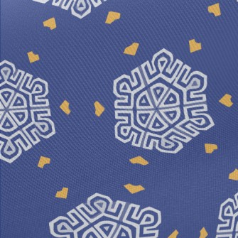 Geometric Symmetry Decoration Twill