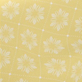 Yellow Summer Rhombus Twill