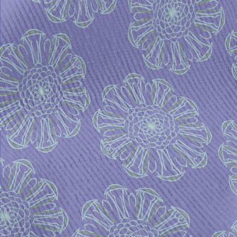 Romantic Purple Kaleidoscope Standard Corduroy