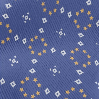 Stars And Geometric Circles Standard Corduroy