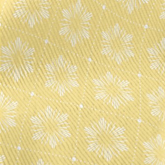 Yellow Summer Rhombus Standard Corduroy