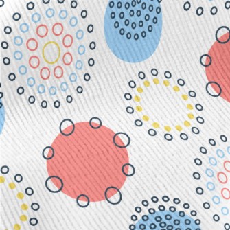 Colorful Dots Standard Corduroy