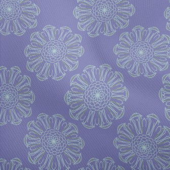 Romantic Purple Kaleidoscope Dobby