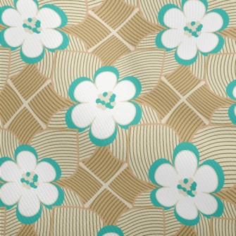 Geometric Flowers And Leaves Dobby