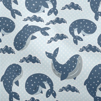 Closed-eye Whale And Stars Dobby