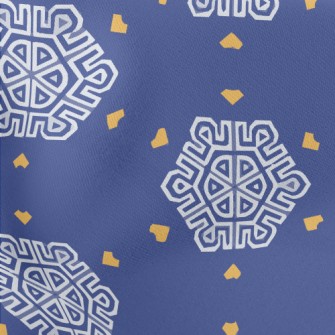 Geometric Symmetry Decoration Stretch Ponte