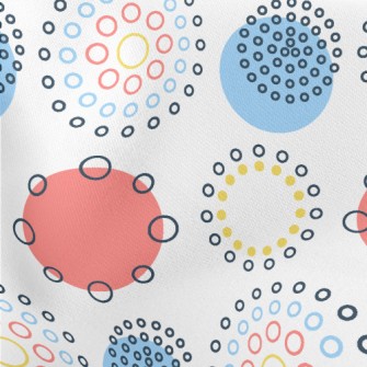 Colorful Dots Stretch Ponte