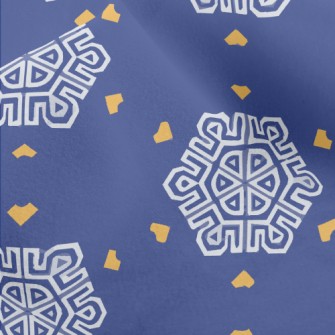 Geometric Symmetry Decoration Micro Fleece