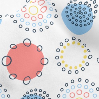 Colorful Dots Micro Fleece