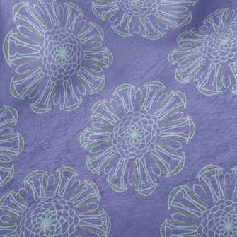 Romantic Purple Kaleidoscope Minky