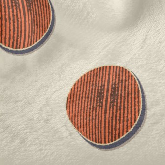 Retro Simple Round Minky