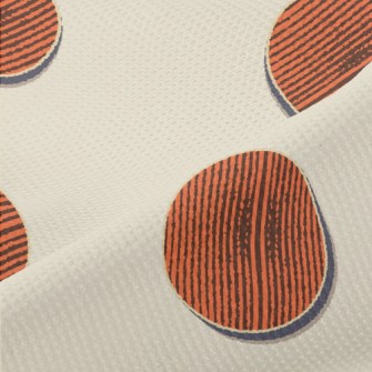 Retro Simple Round Piqué