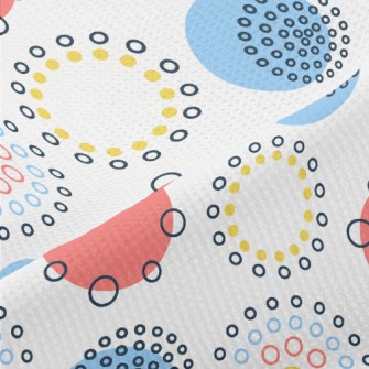 Colorful Dots Piqué