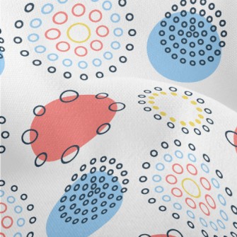 Colorful Dots Lightweight Performance Linen