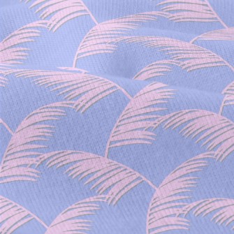 Dreamy Pink Palm Leaves Modern Jersey