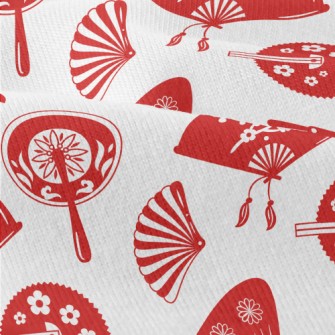 Cute Red Fan Modern Jersey