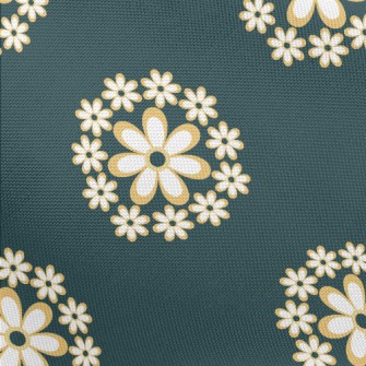 Cute Little Flower Wreath Pongee