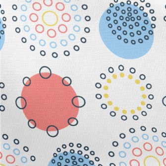 Colorful Dots Pongee