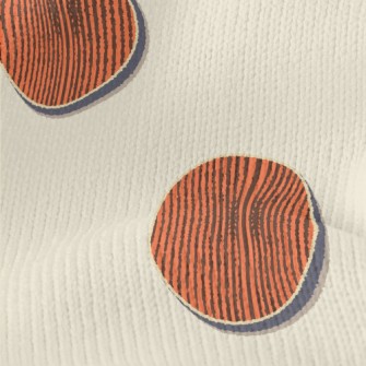 Retro Simple Round Stretch Jersey