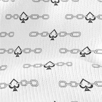 Spades And Chains Stretch Jersey