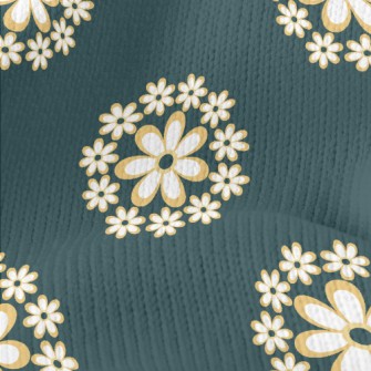 Cute Little Flower Wreath Stretch Jersey