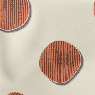 Retro Simple Round Lightweight Cotton Poplin