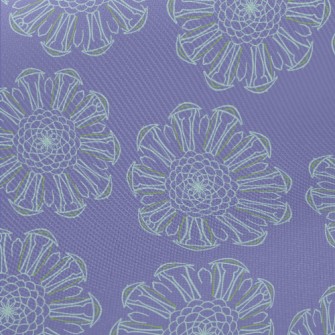 Romantic Purple Kaleidoscope Midweight Cotton Poplin
