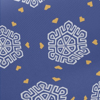 Geometric Symmetry Decoration Midweight Cotton Poplin