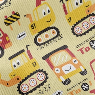 Construction Vehicle Excavator Standard Corduroy