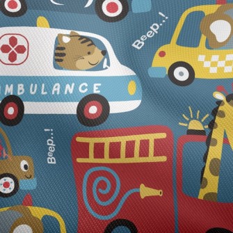 Taxi Fire Truck Dobby
