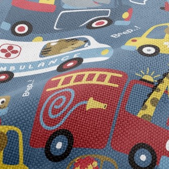 Taxi Fire Truck Performance Linen