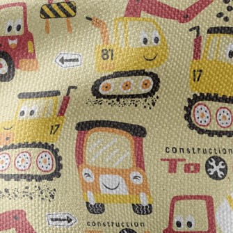 Construction Vehicle Excavator Waterproof Canvas