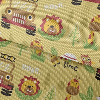Lion Giraffe Jungle Car Waterproof Oxford