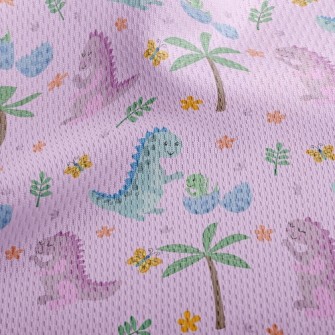 Butterfly Dinosaur Athletic Mesh Flat Back